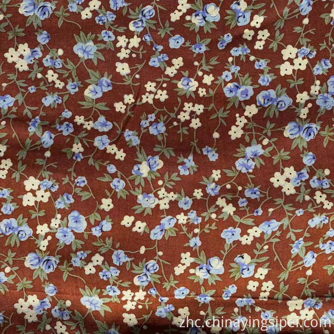 Mulinsen纺织45s Challis 100印刷人造丝面料